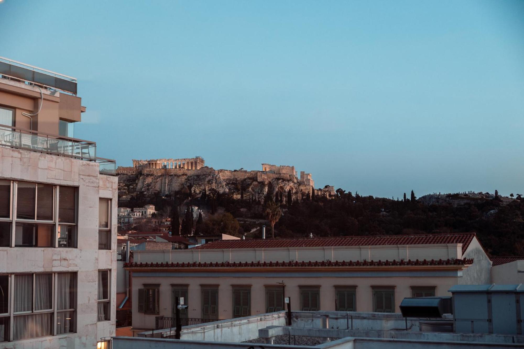 Parthenon Portrait Apartments Атина Екстериор снимка