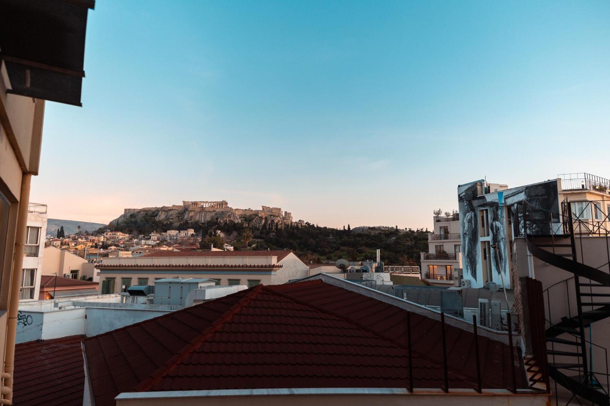 Parthenon Portrait Apartments Атина Екстериор снимка