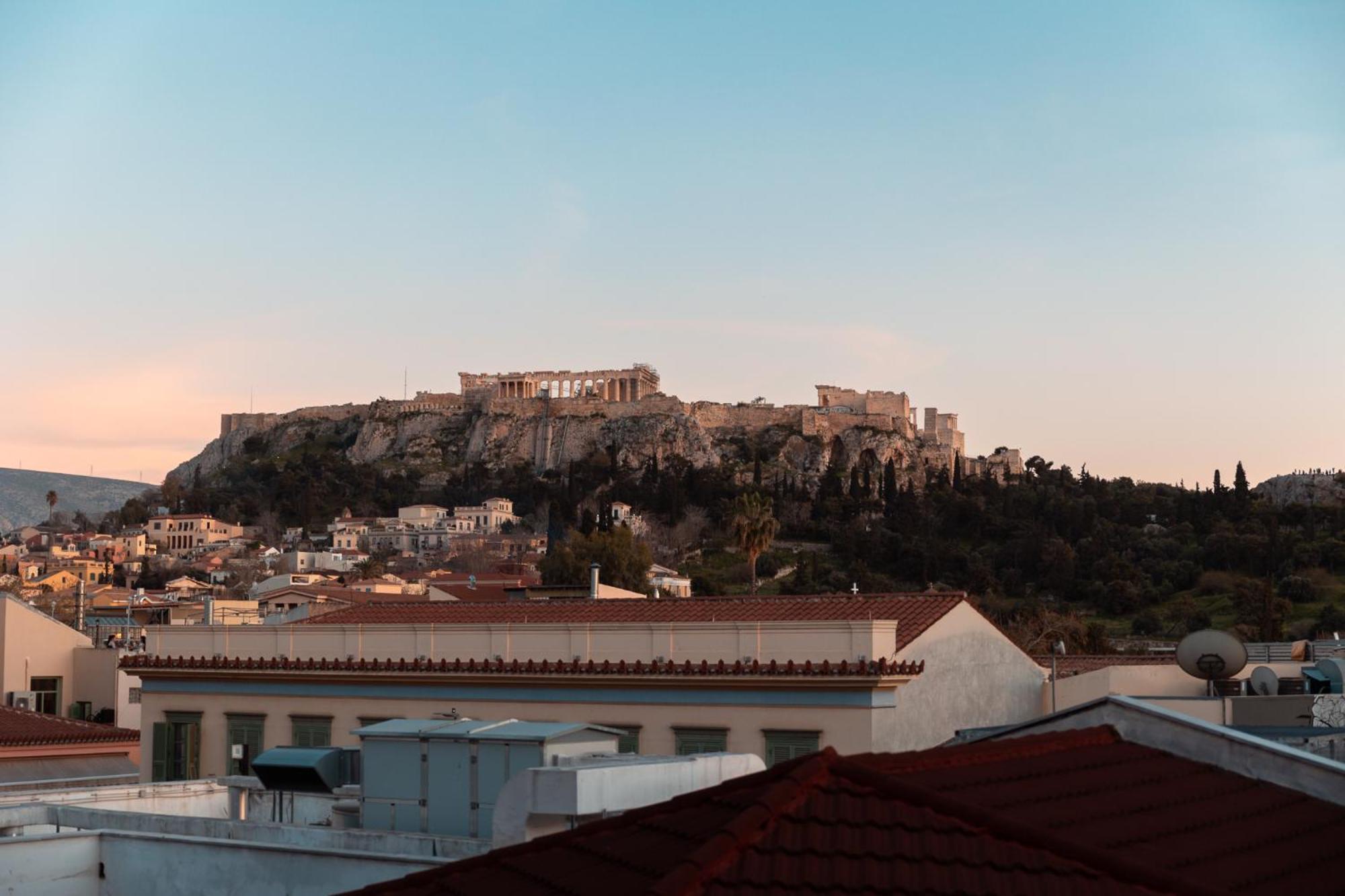 Parthenon Portrait Apartments Атина Екстериор снимка